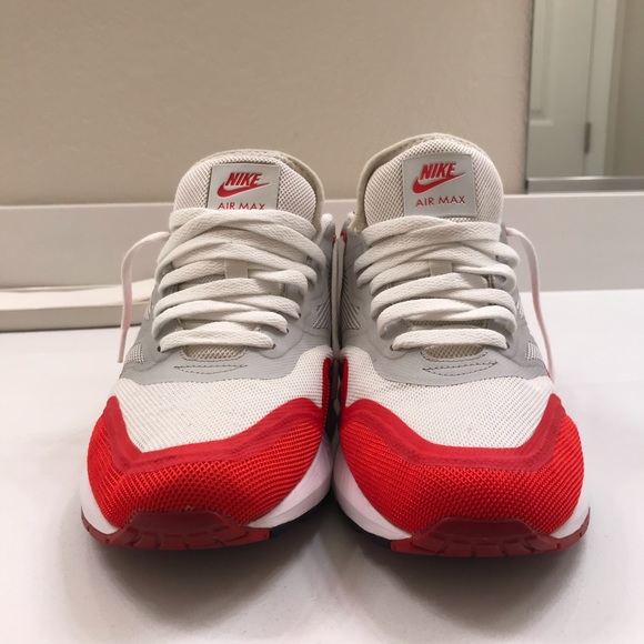 Nike Air Max Lunar 1 Challenge Red Size 10.5 - Picture 3 of 8